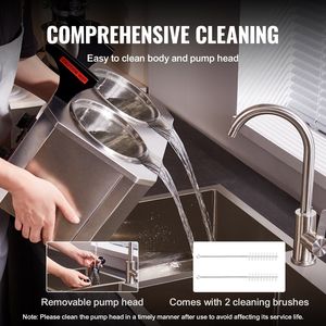 Commercial Electric Cheese <b>Dispenser</b> 2.3x2 Qt Stainless Steel Heated Double Pumps 86-2 Hot Fudge Warmer <b>Drink</b> <b>Dispenser</b> - Product Image 6