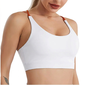 Conjunto de Sujetador Deportivo de Yoga para Mujer a Precio Razonable, Ropa Deportiva para Gimnasio, Tirantes Fijos, Alta Sujeción, Secado Rápido, Cierre Frontal - Product Image 2