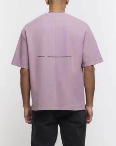 เสื้อยืดคอตตอน 100% หนัก 230 กรัม สำหรับผู้ชาย ทรงโอเวอร์ไซส์ หนา ไหล่ตก พิมพ์ลายสกรีน - Product Image 2