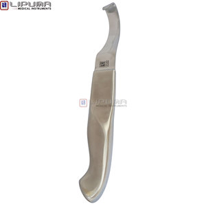 Cuchillo para Pezuñas LIPUMA de Acero, 22.5cm, Mango Hueco, Hoja Afilada para Recortar Pezuñas de Vacas, Toros y Ganado, Uso Veterinario - Product Image 2