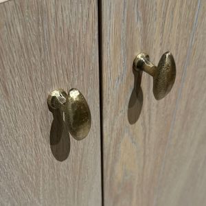 Stylish Brass Wall <b>Hooks</b> Premium Hanging Rack For <b>Bathroom</b> Bedroom Hallway Decorative Storage Organization Accessories Solutions - Product Image 5