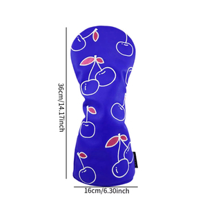 Derniers protège-têtes de club de golf personnalisés avec logo, fermeture à sangle élastique, en polyester imperméable, couleur et logo personnalisables - Product Image 6