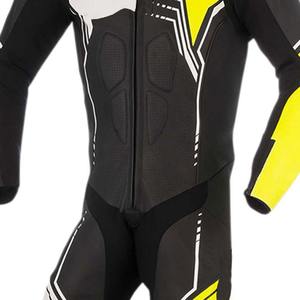 Traje de Motocicleta de Cuero Unisex, Transpirable, de Invierno, Manga Larga, Equipo de Protección para Motociclismo, Ropa de Carreras de Dos Piezas Personalizada - Product Image 2