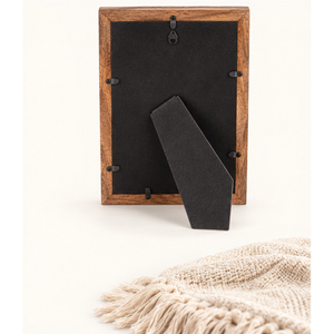 Wooden Photo <b>Frame</b> Natural <b>Wood</b> <b>Picture</b> <b>Frame</b> with Stand Tabletop Handcrafted Photo <b>Frame</b> for Custom Size Wholesale Bulk Order - Product Image 4