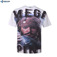 T-shirts personnalisés à manches courtes pour hommes, en jersey uni, 100 % coton/polyester, écologiques, séchage rapide, coupe ample, imprimés en sérigraphie