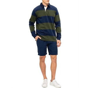 Maillot de rugby pour homme adulte - Couleurs contrastées 100% polyester sublimé respirant à séchage rapide écologique antibactérien personnalisé pour équipe - Product Image 5