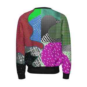 Sweat-shirt en molleton sublimé uni pour l'automne, 100% coton, haute qualité, respirant, séchage rapide, écologique, pull pour homme - Product Image 2