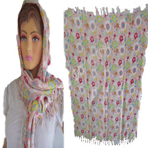 Écharpe oblongue de luxe en viscose jacquard pashmina, élégante, douce, légère, de créateur, pour femme, premium, stylée, hiver - Product Image 6