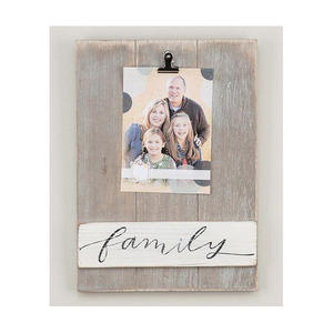 Cadre photo élégant en bois naturel pour table et mur – Décoration minimaliste pour la maison et le bureau - Product Image 3