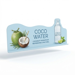 PVC <b>Shelf</b> Talker Durable Convenient BPA Free Supermarket Retail Product Advertising Display Sign - Product Image 2
