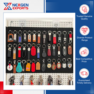 Porte-clés en cuir PU de qualité supérieure, durable, avec fermeture éclair, logo personnalisé, options de couleur, commandes en gros bienvenues - Product Image 6