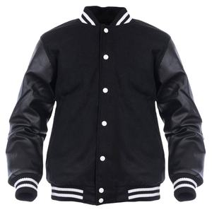 แจ็คเก็ตวาร์ซิตี้ผู้ชายสั่งทำขายส่ง สไตล์ไฮสตรีท คอตั้ง ขายดี ดีไซน์เท่ห์ทันสมัย - Product Image 1