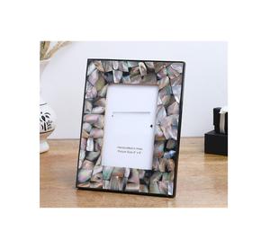 Quality Design MOP Inlay Photo <b>Frame</b> Floral Handmade MDF Resin <b>Frame</b> Mother Of Pearl Picture <b>Frame</b> at very affordable Price - Product Image 2