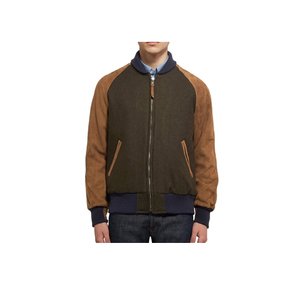 Chaqueta Bomber Casual para Hombre, Negra, Ligera, con Dobladillo Acanalado, Prenda Exterior de Moda - Product Image 2
