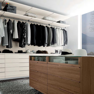 JY Furniture Système de placard de chambre à coucher moderne européen Efficacité de stockage maximale pour bureau à domicile hôtel panneau de bois villas vente en gros - Product Image 5