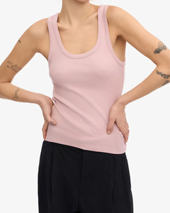 Custom Sports Tank <b>Top</b> for Women High Neck Shockproof Yoga Crop <b>Top</b> for Fitness Running Fashionable Casual Woven Fabric - Product Image 4