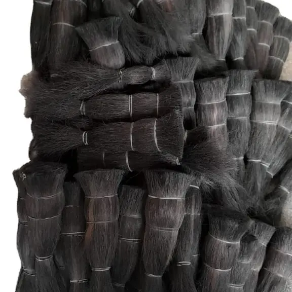 Top Selling Brush making Best Natural Buffalo and Cow tail hair for making brush Tail Hair from India at Best Price