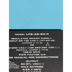 FUENTE DE ALIMENTACIÓN REGULADA LAMBDA LFS-42-24-K, 156918 - Equipos y Piezas de Semiconductores de Confianza de Tradicción Global - Product Image 3
