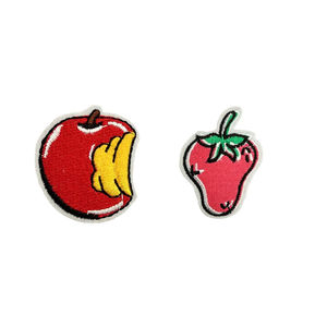 High Quality Custom Embroidery Patches <b>Rainbow</b> Color Circle Shape Wholesale Iron-on for DIY <b>Hoodie</b> Hat Resin Plastic - Product Image 6