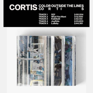 CORTIS COLOR Outside the LINES Libro Electrónico K-Pop (CD) con Materiales de Papel y Plástico, Idioma Coreano, Para Todas las Edades, Hecho en Corea - Product Image 2