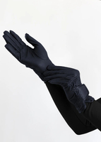 Gants d'équitation d'hiver en cuir ultra respirant, personnalisés avec logo, professionnels, durables et confortables.