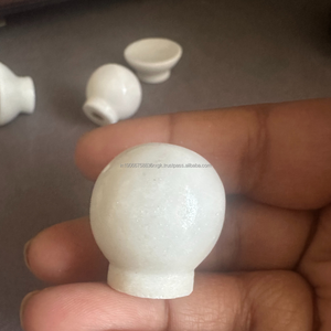 Juego de Perillas para Gabinetes AG Marble |   Tiradores de Piedra Natural Planos y Redondos para Muebles - Product Image 5