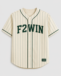 เสื้อเบสบอล F2WIN ผู้ชายสีแดงดำลายทางแขนสั้นซับเหงื่อออกแบบได้ตามต้องการชื่อทีมระบายอากาศได้ดีแห้งเร็ว - Product Image 6