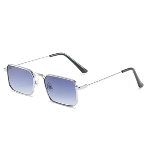 Lunettes de soleil de luxe carrées en métal pour hommes, nouvelle collection RTS, tendance 2026, personnalisables pour femmes, activités de plein air - Product Image 4