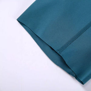 Women's New Style Yoga <b>Shorts</b> High Waist Solid Color Breathable Quick Dry Logo Decoration Fabric Factory Wholesale Price - Product Image 6