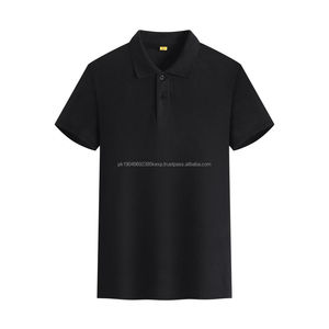 Chemises polo pour hommes en coton, vêtements de sport de golf, t-shirts unis, logo personnalisé, polo pour hommes - Product Image 4