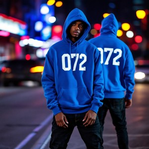 2026 New Wholesale Cotton Blended <b>Oversized</b> <b>Hoodies</b> <b>Men</b> Solid Color Plain Hot Sale Streetwear Custom basics <b>hoodies</b> - Product Image 5