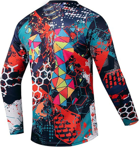 Maillot de motocross à manches longues en polyester, design optimal, haute qualité, 100% polyester, personnalisable - Product Image 2