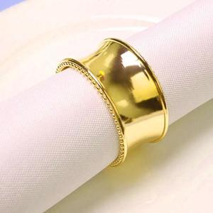 <b>Hand</b> <b>Casted</b> Luxury Reindeer Napkin Ring Gold Plated Food Contact Safe Tableware Decorative Deer Napkin Ring Christmas Decoration - Product Image 2