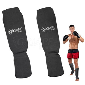 Factory Direct Elasticated Shin Insteps Compression Wear Football Game Professional Protection Lightweight Durable Non-Slip - Product Image 5