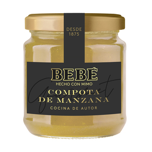 BEBE Salsa di Mele 195G Senza Glutine, Marmellata per Bambini a Base di Mele - Product Image 1