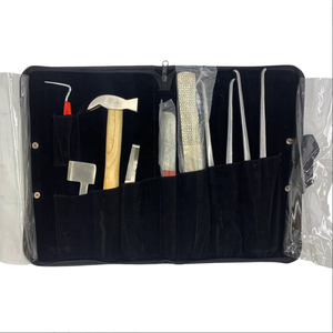 Kit de 8 Herramientas para el Cuidado de Pezuñas de Caballos, Incluye Lima para Herraduras, Cortador de Pezuñas, Alicates para Herraduras con Estuche - Product Image 5