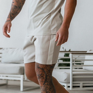 Shorts d'été en coton, design personnalisé, coupe ample et décontractée pour étudiants - Product Image 4