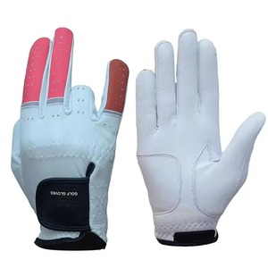 Premium Men's Adult Outdoor Sports <b>Gloves</b> Golf Players Durable Breathable Lightweight <b>Moisture</b> Wicking Cabretta Genuine Lambskin - Product Image 1