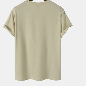 เสื้อยืดผ้าเนื้อนุ่มสบาย ดีไซน์โดดเด่นสำหรับผู้ชาย ผลิตในปากีสถาน เหมาะสำหรับฤดูร้อน รับผลิตจำนวนน้อย - Product Image 2