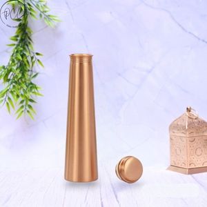 Copper Drinking Water <b>Bottle</b> Leak Proof Cap Ayurvedic Wellness Benefits Eco Friendly Reusable Travel <b>Flask</b> 1L - Product Image 2