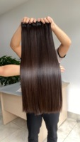 Vente en gros d'extensions de cheveux à trame droite 100% cheveux bruts non transformés Top 1 fournisseur d'extension de cheveux humains au Vietnam