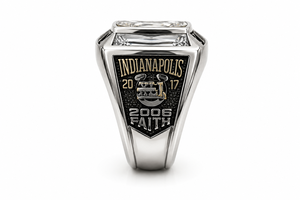 Anillo de Campeonato Personalizado de Campeones del Mundo - Anillo de Campeonato Deportivo Personalizado con Piedras de Circonia Cúbica - Product Image 3