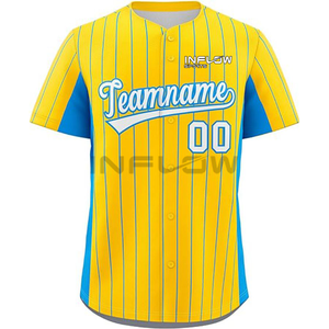 Camiseta de Béisbol Personalizada, Uniforme Sublimado con Logotipo Bordado para Béisbol y Sóftbol, Tallas Grandes, Impreso - Product Image 5
