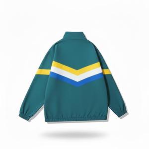 Veste coupe-vent de sport entièrement sublimée 2026 pour hommes, en tissu imperméable, col montant, grandes tailles, pour usage extérieur - Product Image 2