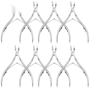 Stainless Steel <b>Nail</b> Clippers Flat Sharp Tip Wide Jaw Opening Professional Finger <b>Nail</b> <b>Tool</b> Adult Simple Style Bulk Pack - Product Image 1