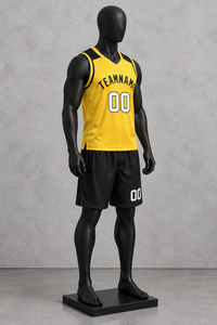 Maillot de basketball pour homme de haute qualité, vente en gros, nouveau design, personnalisé, toutes tailles, logos et numéros de toutes les équipes, sans manches, respirant - Product Image 4