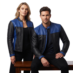 Unisex PU Leather Motorbike <b>Jacket</b> Turn-down Collar Zipper Fashion Leather <b>Jacket</b> Women <b>Men</b> Racer Riding Leather <b>Jacket</b> Unisex - Product Image 1