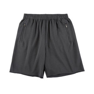 Men's Casual Cotton <b>Shorts</b> Elastic Waist Breathable Quick Dry <b>Zipper</b> Pocket Sports <b>Shorts</b> - Product Image 3