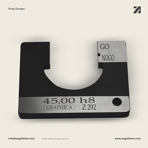 Precision Snap <b>Gauges</b> - Single Ended, Double Ended, Adjustable, Groove, Carbide Snap for External Diameter Measurement - Product Image 5