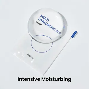 Feuille de masque facial à l'acide hyaluronique multi de haute qualité Beplain 25mL X 5ea Pack - Product Image 1